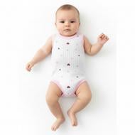 Боди-майка для девочки Blanka Сердечко р.56-62 молочный 110996