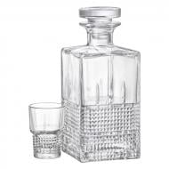 Набор для виски Bormioli Rocco Novecento 122127SS8021990 (7 пр.)