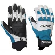 Перчатки Makita с покрытием кожа M (8) 988000808