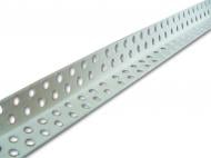 Кутник ПВХ перфорований прямий Masterplast THERMOMASTER 2,5м 22х22мм