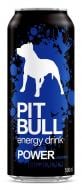 Энергетический напиток Pit Bull сильногазированный Power 0,5 л