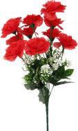 Букет Гвоздика штучна 11 квіток червоний Sensio