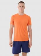 Футболка 4F TSHIRT FNK M1343 4FWSS25TFTSM1343-70S р.M помаранчевий