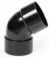 Колено PROFiL 67° 75 мм черный