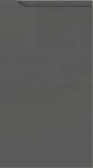 Фасад для кухни Грейд графит глянец 713x446 нижний правый/верхний левый/ сайд