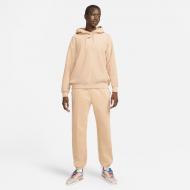 Джемпер Nike W NSW ESSNTL PLSH HOODIE DD5118-200 р. M бежевый