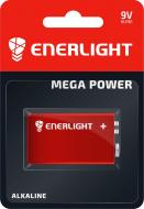 Батарейка Enerlight MEGA POWER 6LR61 BLI 6F22 (крона) 1 шт. (90220101)