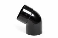 Колено трубы PROFiL 60° 100 мм черный