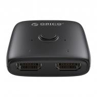 Разветвитель Orico HDMI 2.0 1x2, 4K двусторонний (HS2-A1-BK-EP) black (CA913510)