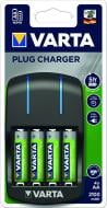 Зарядное устройство Varta PLUG CHARGER 57647 BLI 1 + 4x56706 NI-MH AA 2100 mAh AA (пальчиковые) 4 шт. (57647101451)
