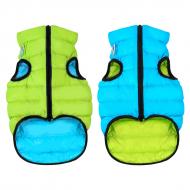 Куртка двусторонняя AiryVest р. L65 салатово-голубая