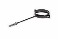 Кронштейн труби металевий PROFiL L=100 мм D=100 мм чорний