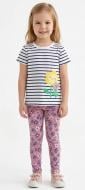 Футболка для девочек HW р.128/134 пестрый