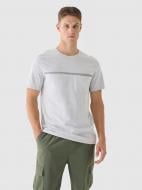 Футболка 4F TSHIRT M2078 4FRSS24TTSHM2078-27M р.M серый