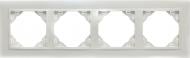 Рамка чотиримісна Efapel ANIMATO Logus універсальна металік перламутровий 90940 TPP Рамка чотиримісна Efapel ANIMATO Logus універсальна металік перламутровий 90940 TPP