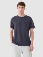 Футболка 4F TSHIRT FNK M1268 4FWSS25TFTSM1268-22S р.M сірий Футболка 4F TSHIRT FNK M1268 4FWSS25TFTSM1268-22S р.M сірий