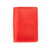 Визитница Shiynik Derby М красный