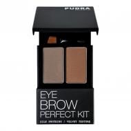 Тени для бровей и век Pudra Cosmetics Brunette/Dark Brown 2