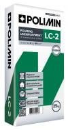 Стяжка Polimin LC-2 POURING UNDERLAYMENT для улаштування елементів підлоги (товщина 8-100 мм) 25 кг