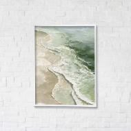 Постер Волны покоя 1 50x65 см Brushme FNK5000116_RN53_18