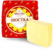 Сыр ТМ Шостка твердый 50% весовой