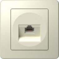 Розетка компьютерная TEM Ekonomik RJ45 слоновая кость KE37IWX0-U