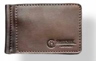 Зажим для купюр Shiynik кожаный Finlay коричневый