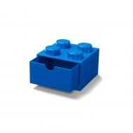 Органайзер LEGO Настільний Цеглинка 4 синій 40201731