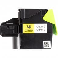 Картридж лазерний PowerPlant Lexmark CS510DE YL (CS310/CS410/CS510) (з чіпом) чорний