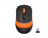 Мышка A4Tech бесшумная Fstyler FG10S (Orange) orange