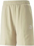 Шорты Puma CLASSICS PINTUCK SHORTS 8"" TR 53812688 р. S бежевый