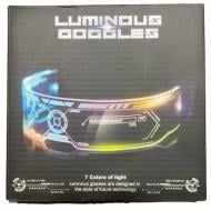 Окуляри SHANTOU YISHENG з підсвіткою для вечірки 857-2 Окуляри SHANTOU YISHENG з підсвіткою для вечірки 857-2