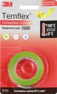 Изолента 3M Temflex желто-зеленая ПВХ 1500-10-YG-BL