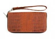 Кошелек женский Shiynik Zipper коньячный