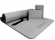Набір для йоги Polarity Set PRO (Stone): килимок, два блоки та ремінь
