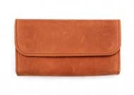 Кошелек-клатч Shiynik кожаный Sophie коньячный