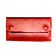 Кошелек-клатч Shiynik кожаный Sophie красный