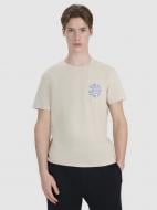 Футболка 4F TSHIRT M1980 4FWSS25TTSHM1980-83S р.S бежевый