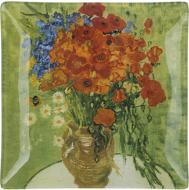 Блюдо квадратное Viva Papaver 20х20 см