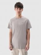 Футболка 4F TSHIRT M2074 4FWSS25TTSHM2074-26S р.S бежевий