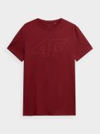 Футболка 4F TSHIRT M679 4FAW22TTSHM679-61S р.XL червоний Футболка 4F TSHIRT M679 4FAW22TTSHM679-61S р.XL червоний
