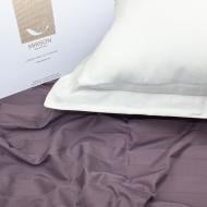 Комплект постельного белья Сатин Gaell Duet 175х210 см молочный/серый MirSon