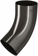 Колено трубы ROOFART 87 мм коричневый