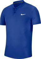 Поло Nike M NKCT DRY POLO BLADE AQ7732-480 р.XL синій