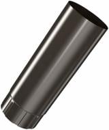 Труба водосточная ROOFART 87 мм 3 м коричневый