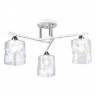 Люстра потолочная Victoria Lighting 3x60 Вт E27 белый Lisbon/PL3 white