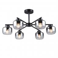Люстра стельова Victoria Lighting 6x60 Вт E27 чорний Passage/PL6 black