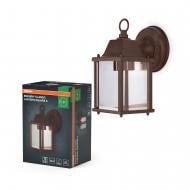 Світильник вуличний настінний Osram Lantern Square S Rusty Е27 IP43 іржа LANT SQ-S RUST