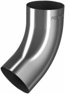 Колено трубы ROOFART 87 мм цинк