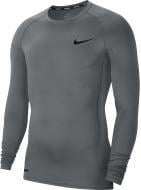 Футболка Nike M NP TOP LS TIGHT BV5588-084 р.2XL сірий